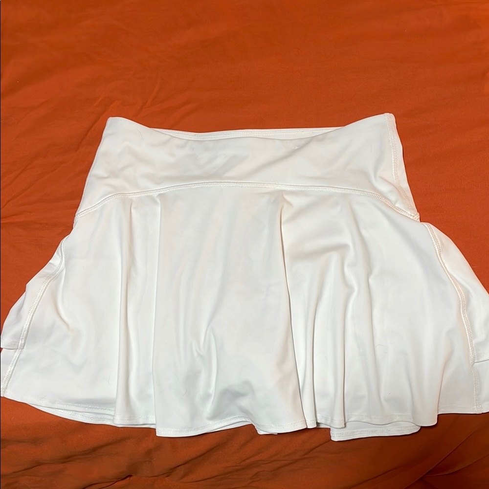 White Tennis Skirt